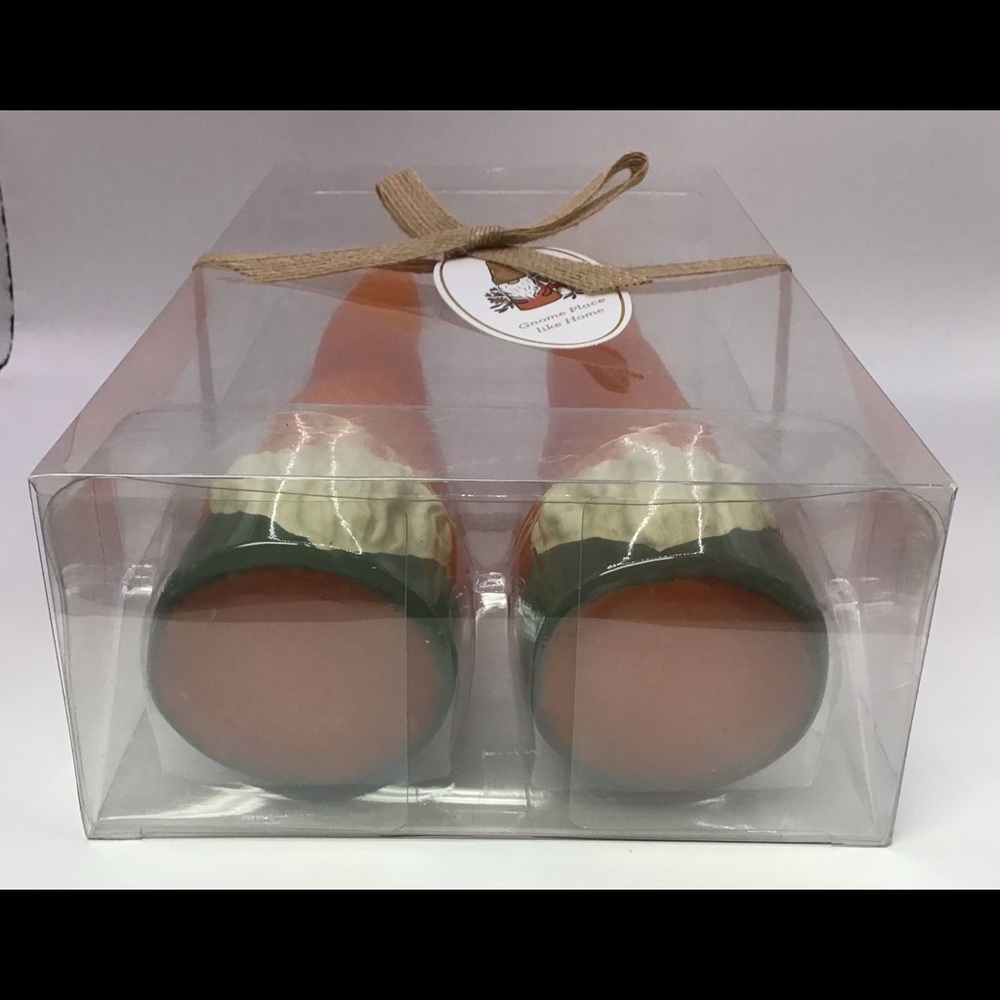 LAST 1 | Set of (2) Gnome Place Like Home Taper Candles - Picture 6 of 7